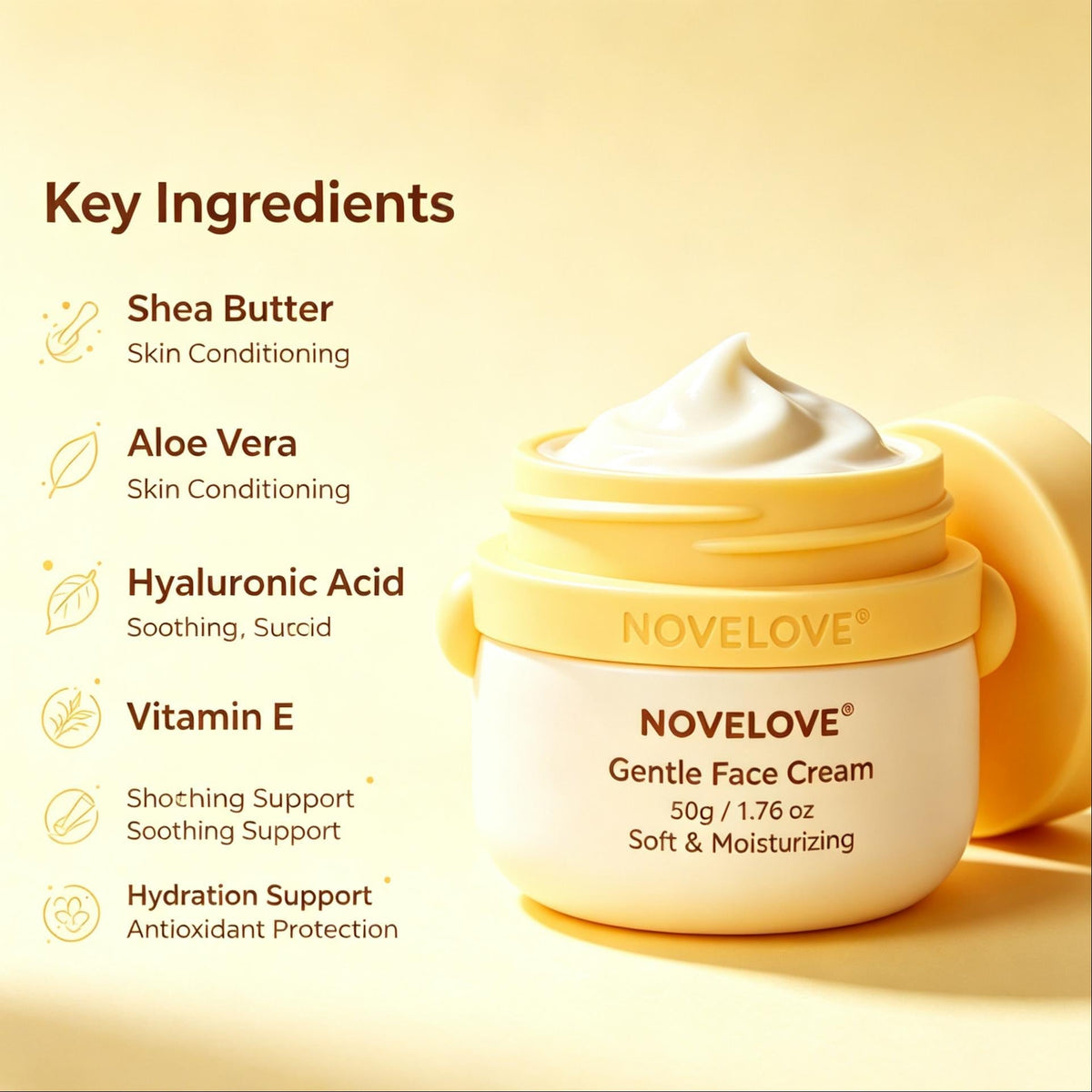 NOVELOVE® Gentle Face Cream