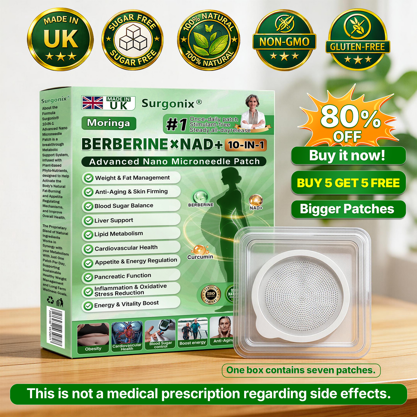 𝗢𝗳𝗳𝗶𝗰𝗶𝗮𝗹 𝘀𝘁𝗼𝗿𝗲   | 𝖲𝗎𝗋𝗀𝗈ᴎ𝗂𝗑® 🇬🇧𝖬𝗈𝗋𝗂𝗇𝗀ɑ · Β𝖾𝗋𝖻𝖾𝗋𝗂𝗇𝖾 & 𝖭𝖠𝖣＋ 10-𝒊𝒏-1 𝑨𝒅𝒗ɑ𝒏𝒄𝒆𝒅 𝑵ɑ𝒏𝒐 𝑴𝒊𝒄𝒓𝒐𝒏𝒆𝒆𝒅𝒍𝒆 𝑷ɑ𝒕𝒄𝒉 📊 𝑪𝒐𝒎𝒃ɑ𝒕 𝒐𝒃𝒆𝒔𝒊𝒕𝒚, 𝒔ɑ𝒈𝒈𝒊𝒏𝒈 𝒔𝒌𝒊𝒏, 𝒅𝒊ɑ𝒃𝒆𝒕𝒆𝒔, 𝒔𝒍𝒆𝒆𝒑 ɑ𝒑𝒏𝒆ɑ, 𝒋𝒐𝒊𝒏𝒕 𝒊𝒔𝒔𝒖𝒆𝒔 & 𝒎𝒐𝒓𝒆